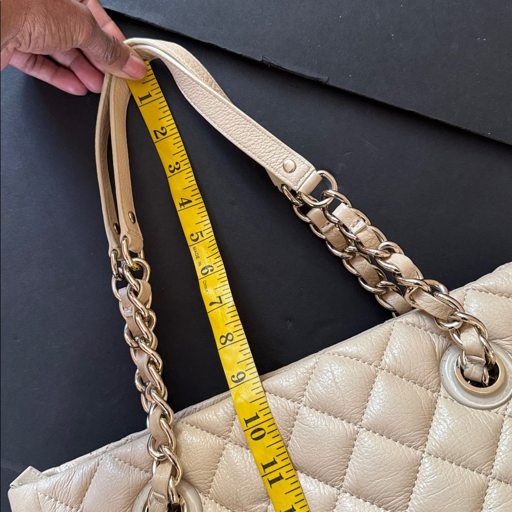 Large Kate Spade Quilted Leather Tote Bag - Picture 8 of 17